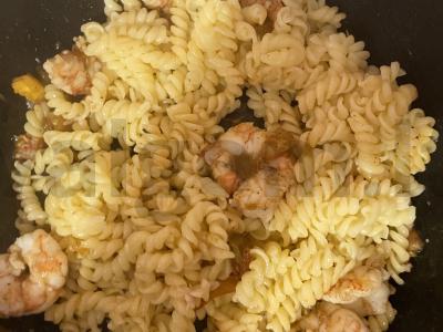 Makaronai su langustais Žingsnis 7