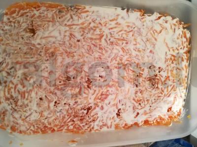 Silkė po šubomis be žaliojo svogūno Žingsnis 4