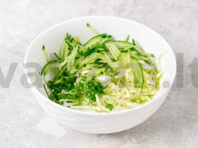 Salotas „Žalioji deivė“ Žingsnis 1