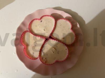 Skani nektarinų ledai su vaisių gabaliukais Žingsnis 7