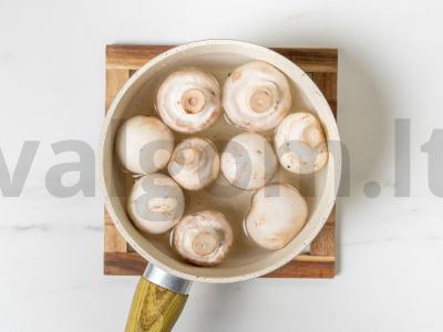 Grybų kotletai Žingsnis 1