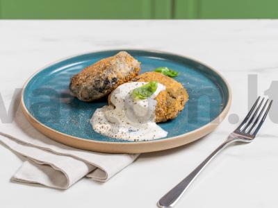 Grybų kotletai pagrindine nuotrauka