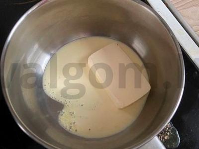 Bešamelio padažas Žingsnis 1