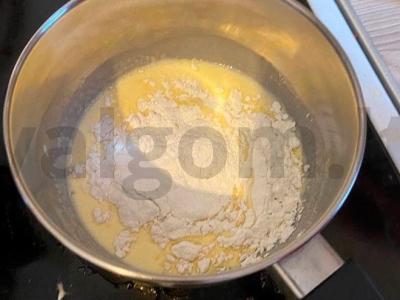 Bešamelio padažas Žingsnis 2