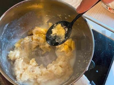 Bešamelio padažas Žingsnis 3