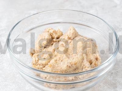 Müsli sausainiai Žingsnis 1