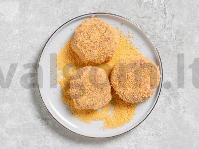 Kotletai su džiovintų duonos trupinių apvalkalu Žingsnis 2