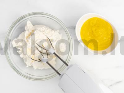Mango ir maskarponės tartai Žingsnis 2