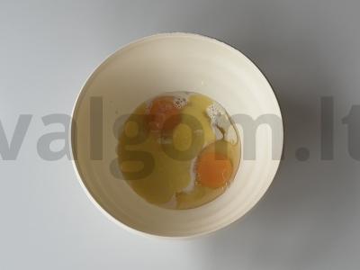 Traškūs chvorostai Žingsnis 1