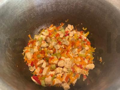 Lagman su vištienos filė Žingsnis 2