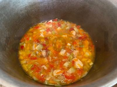 Lagman su vištienos filė Žingsnis 3