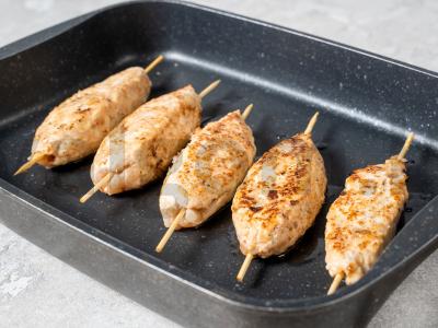 Vištienos lyulya kebabas orkaitėje Žingsnis 17