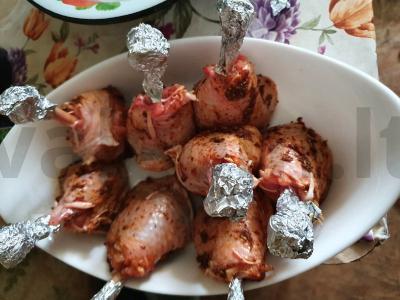 Čupa-čups iš vištienos blauzdelių Žingsnis 4