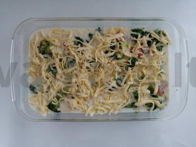 Švelni brokolių ir sultingo lašišos apkepas Žingsnis 3