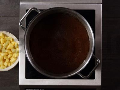 Žuvies sriuba su lašiša ir grietinėlėmis Žingsnis 6