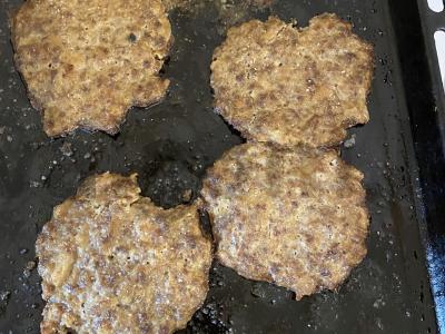 Skanūs namų burgeriai Žingsnis 2