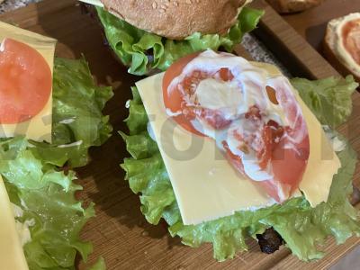 Skanūs namų burgeriai Žingsnis 4