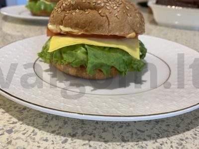 Skanūs namų burgeriai Žingsnis 6