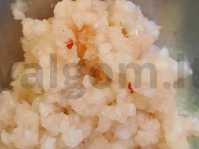 Ađika su žole ir čili pipirais Žingsnis 9