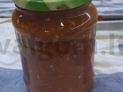 Ađika su žole ir čili pipirais Žingsnis 17