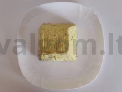 Skani citrininė varškės pyragas su agušų įdaru pagrindine nuotrauka