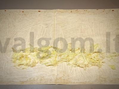 Šašlykas iš armėniško lavašo su vištienos krūtinėle Žingsnis 4