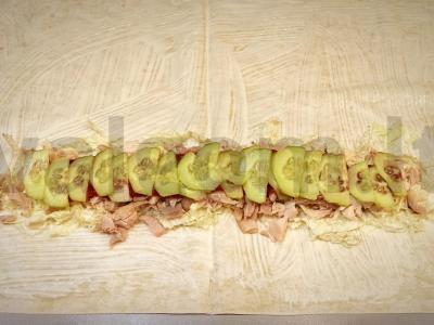 Šašlykas iš armėniško lavašo su vištienos krūtinėle Žingsnis 7