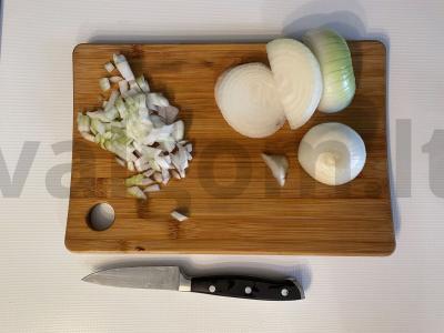 Grietinėje troškinti vištienos širdelės Žingsnis 2