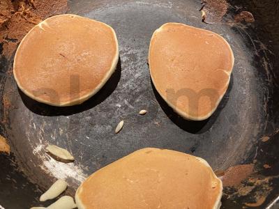 Amerikietiški blynai iš ruginių miltų su pienu Žingsnis 7