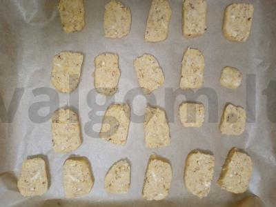 Riešutų sausainiai Žingsnis 6