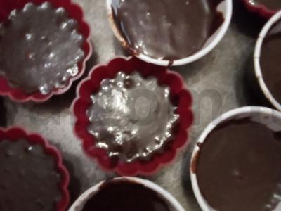 Šokoladiniai kavos keksiukai Žingsnis 6