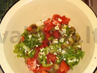 Keptas baklažanas Žingsnis 5