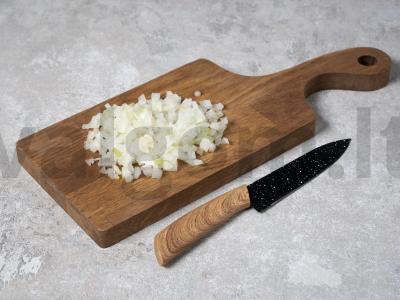 Morkos, kepamos su svogūnais Žingsnis 1