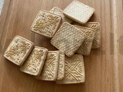 Kokosinių drožlių „Bulvinių“ pyragaitis Žingsnis 1