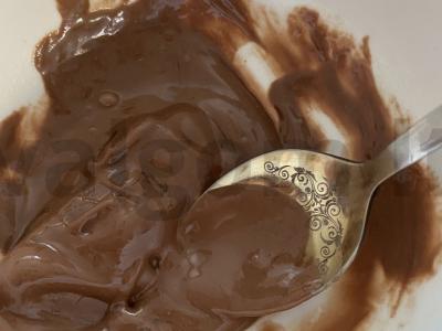 Kokosinių drožlių „Bulvinių“ pyragaitis Žingsnis 4