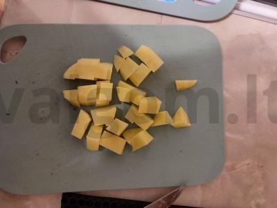 Vitaminų garnyras iš daržovių orkaitėje Žingsnis 3