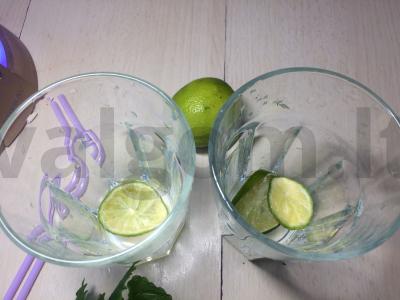 Bealkoholis Mojito Žingsnis 1