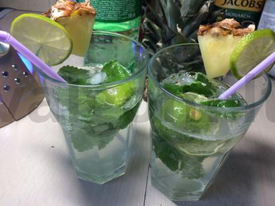 Bealkoholis Mojito pagrindine nuotrauka