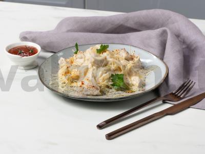 Linguine su kalakutienos filė pagrindine nuotrauka