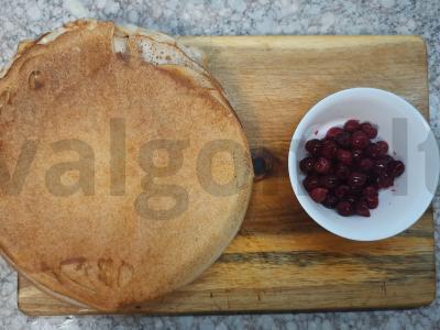 Blynai su vyšniomis Žingsnis 3