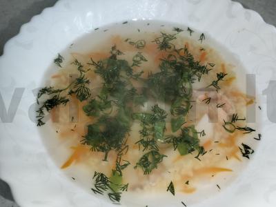 Lašišų sriuba pagrindine nuotrauka