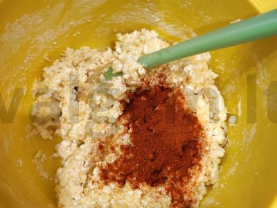 Rūkyti varškės vafliai Žingsnis 3