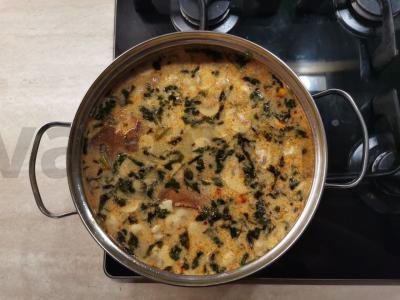 Naudingas aštrus tajų sriuba su krevetėmis ir kokosų pienu Žingsnis 4