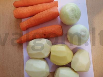 Lašišų sriuba su ryžiais ir krapais Žingsnis 2