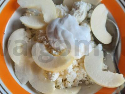 Skani ir sveika varškės pusryčių Žingsnis 2