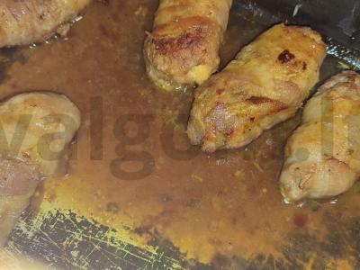 Mėsos kotletai su įdaru bekone Žingsnis 5