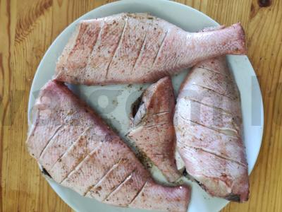 Kepta žuvis su bulvėmis Žingsnis 3