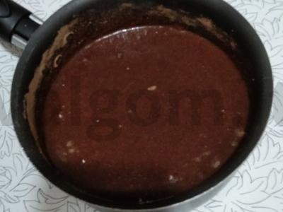 Šerbetas iš sausos vaikų mišinio su žemės riešutais ir kakava Žingsnis 2