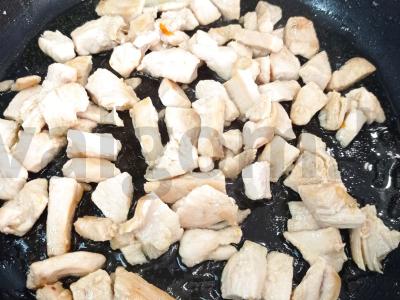 Soba su vištiena unagi padaže Žingsnis 3