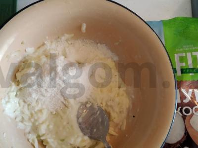 PP blynai su obuoliu Žingsnis 2